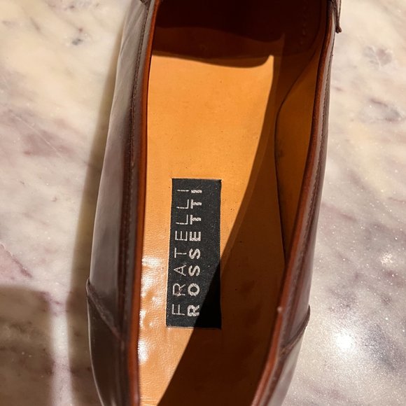 Beautiful Vintage Italian Fratelli Rossetti loafers in (good condition) main image 5